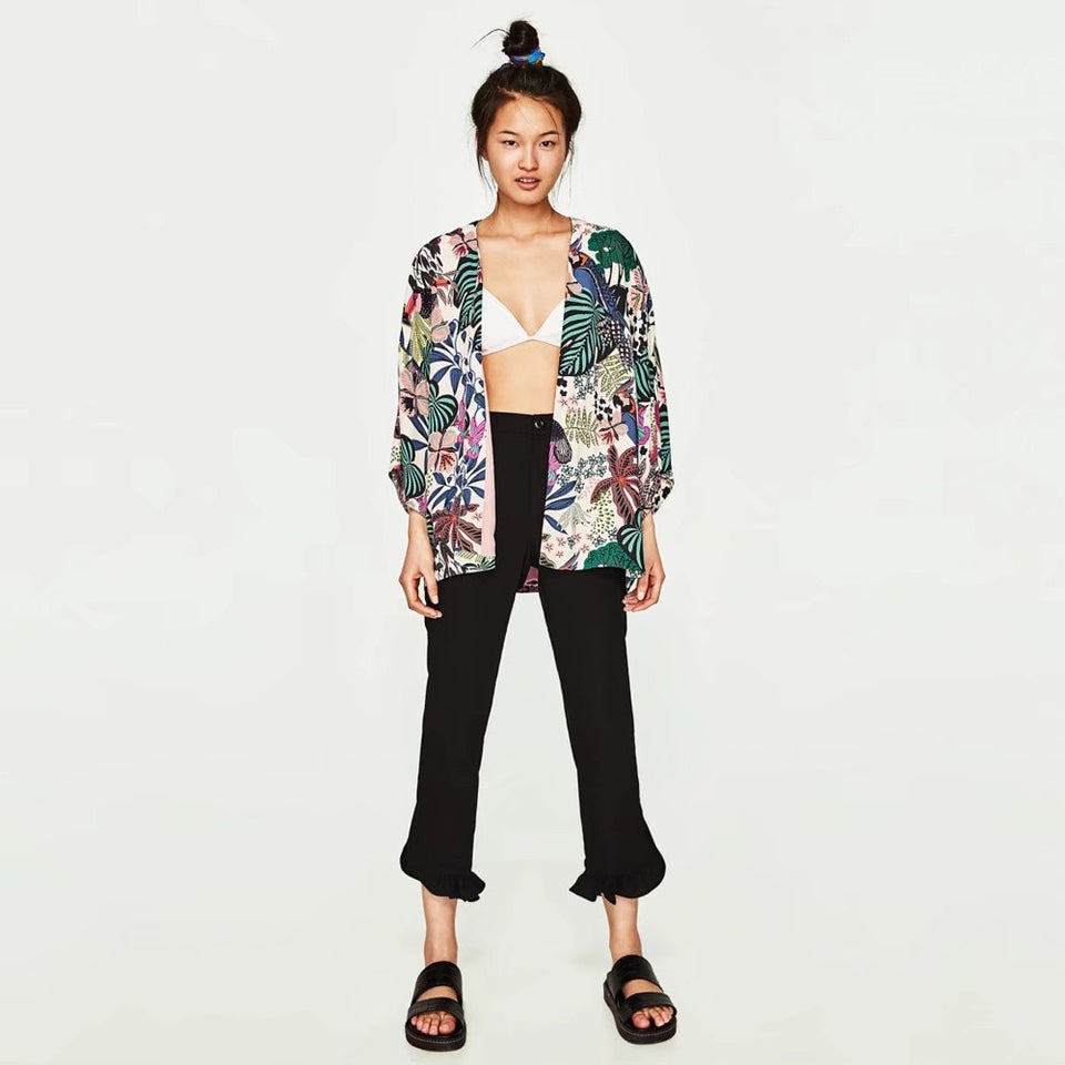 Beach Chiffon kimono