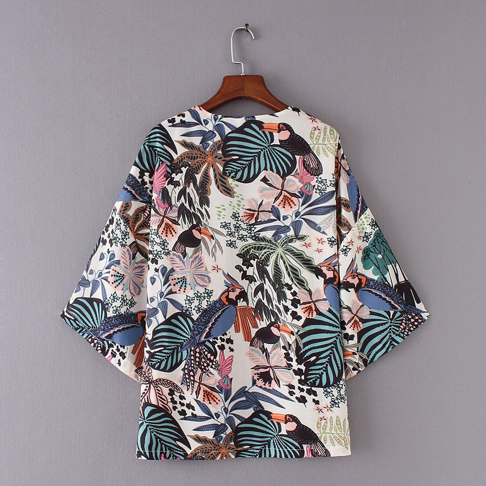 Beach Chiffon kimono