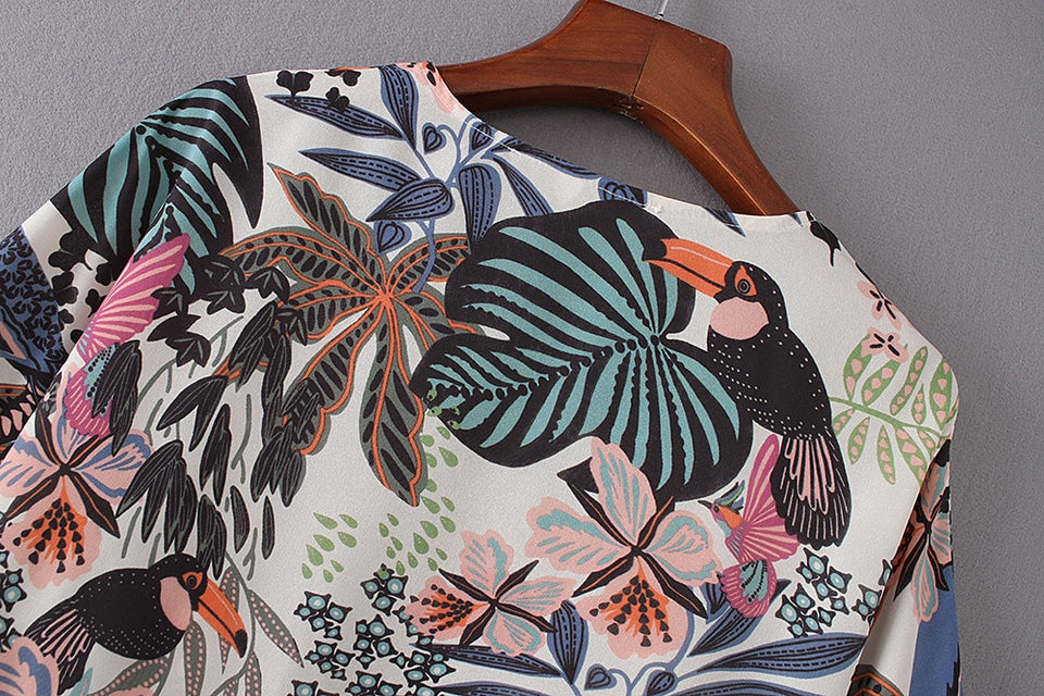 Beach Chiffon kimono