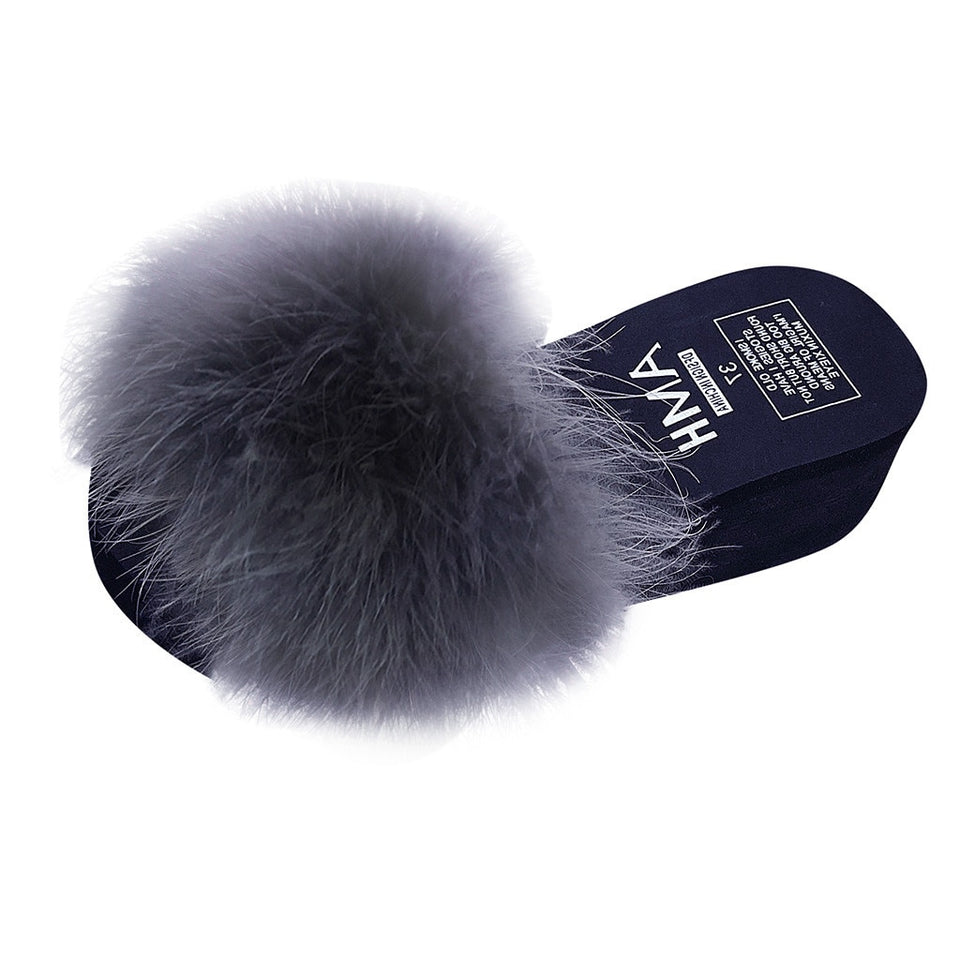 Fluffy Fur Slippers
