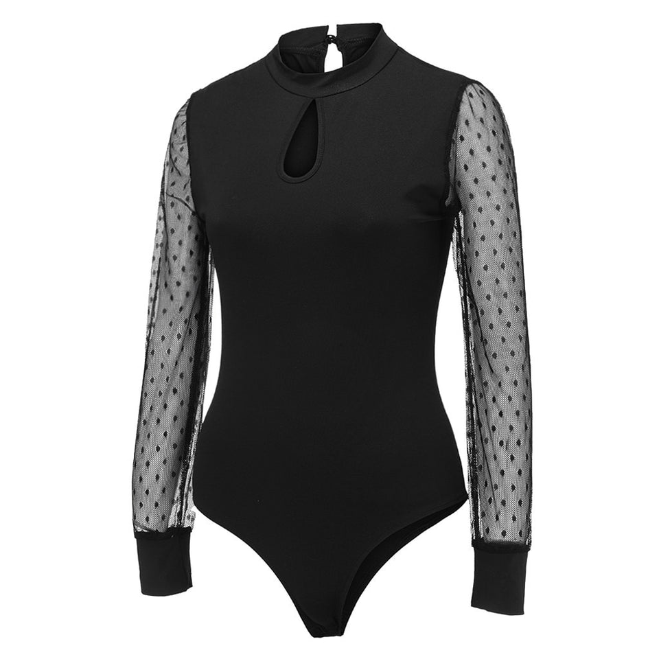 Lace Long Sleeve Bodysuit