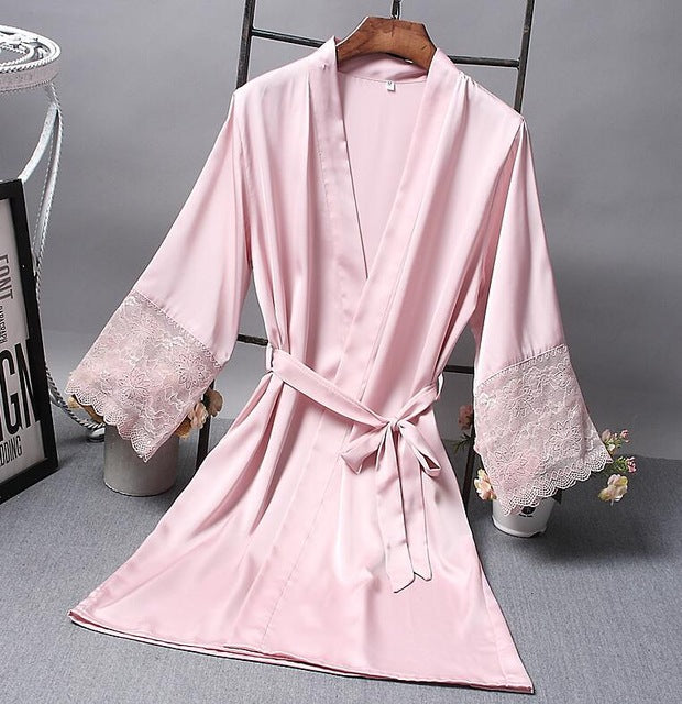 Bridesmaid Elegant Satin Robe