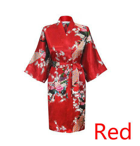 Silk Satin Wedding Bride Bridesmaid Robe