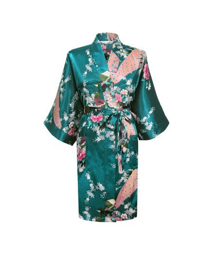 Silk Satin Wedding Bride Bridesmaid Robe