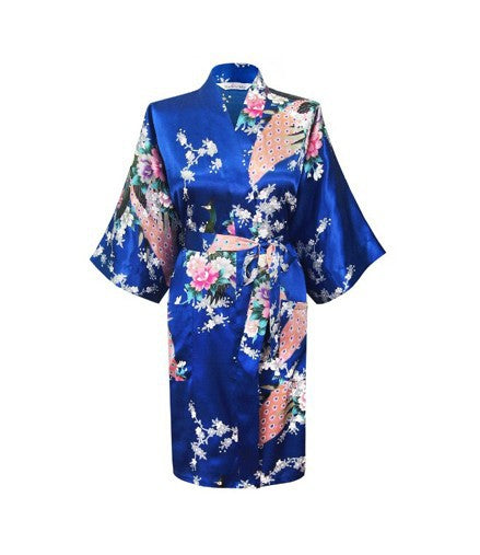 Silk Satin Wedding Bride Bridesmaid Robe