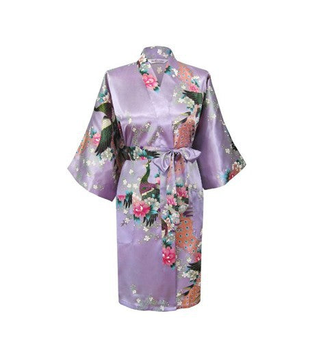 Silk Satin Wedding Bride Bridesmaid Robe