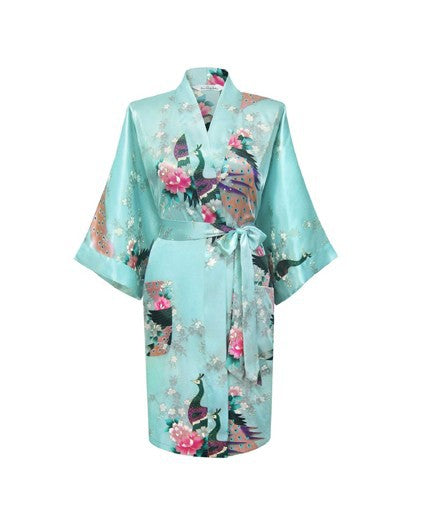 Silk Satin Wedding Bride Bridesmaid Robe