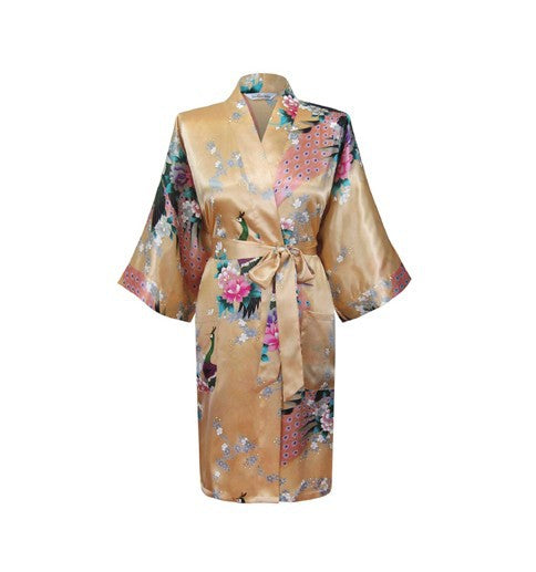 Silk Satin Wedding Bride Bridesmaid Robe