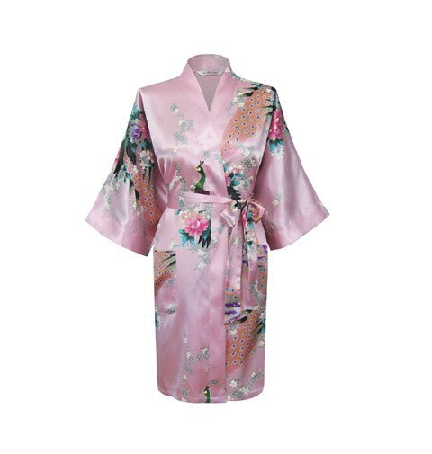 Silk Satin Wedding Bride Bridesmaid Robe