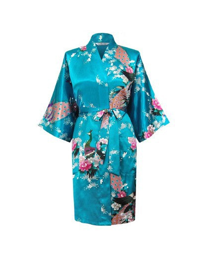 Silk Satin Wedding Bride Bridesmaid Robe