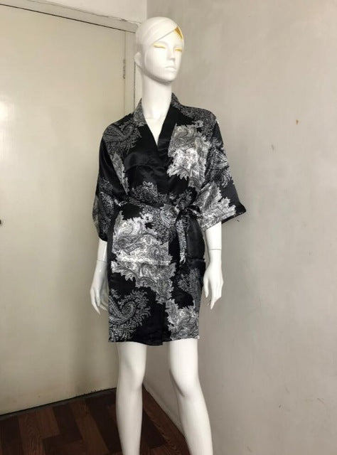 Silk Satin Wedding Bride Bridesmaid Robe