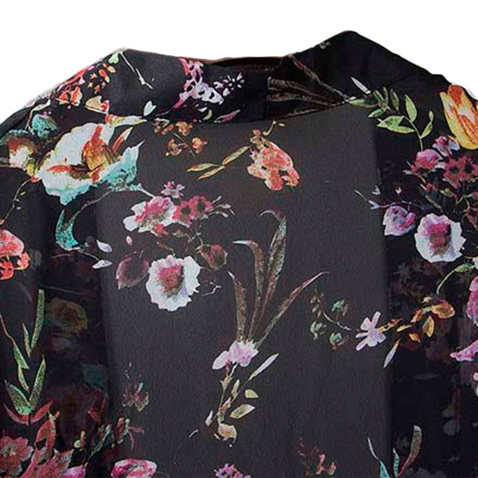 Floral Chiffon Kimono