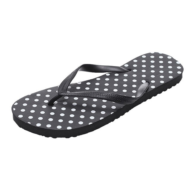 Summer Dot Beach Anti-slip Flip Flops