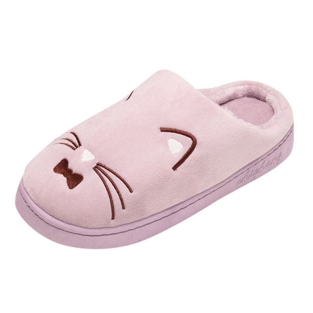 Warm Cartoon Non-slip Home Slippers