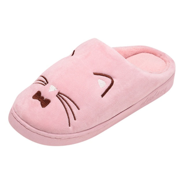 Warm Cartoon Non-slip Home Slippers