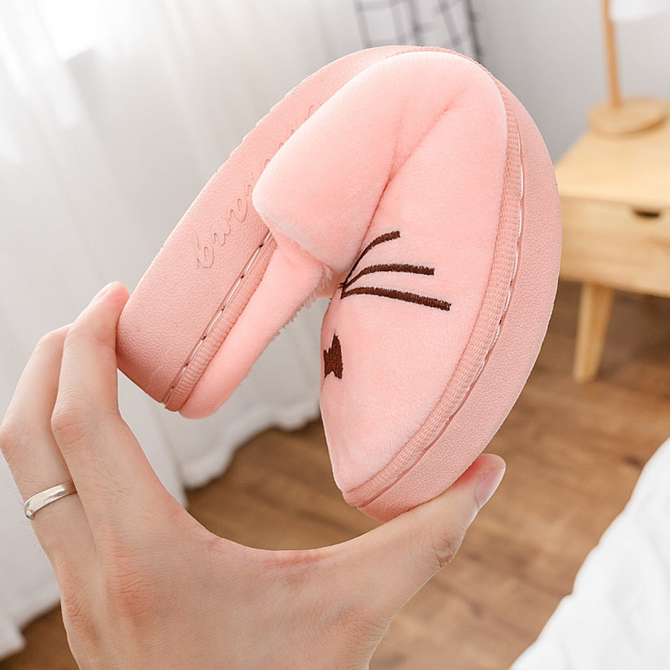Warm Cartoon Non-slip Home Slippers