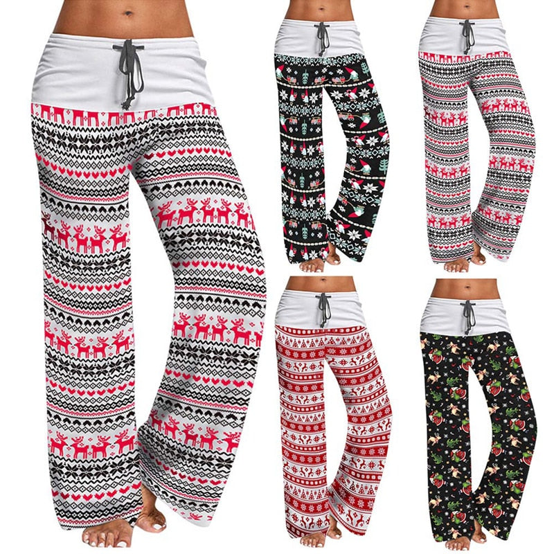 Wide Leg Palazzo Winter Pajamas