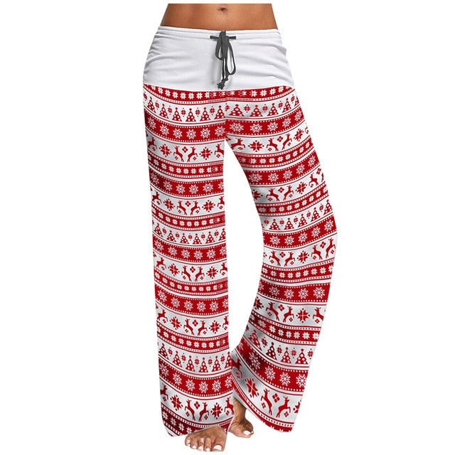 Wide Leg Palazzo Winter Pajamas