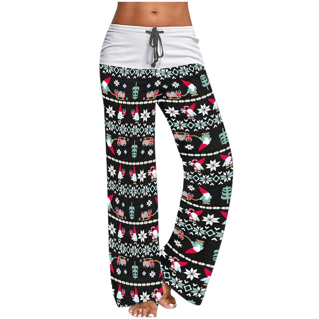 Wide Leg Palazzo Winter Pajamas
