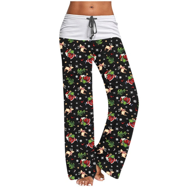 Wide Leg Palazzo Winter Pajamas