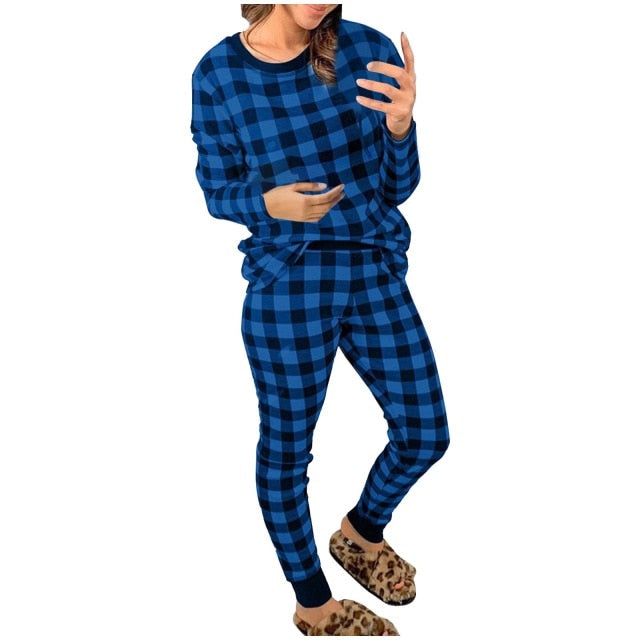 Christmas Pocket Long Sleeve Pajama