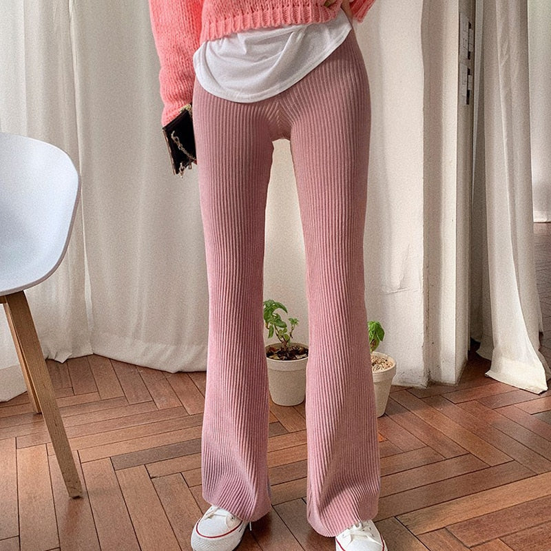 Skinny Casual Corduroy Trousers