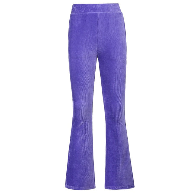 Skinny Casual Corduroy Trousers