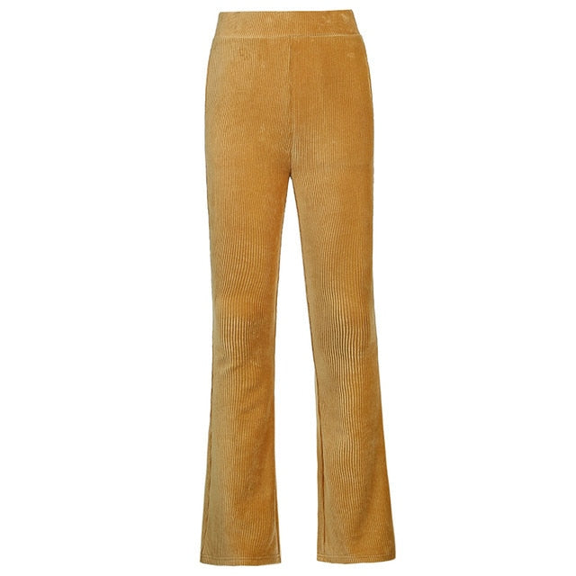 Skinny Casual Corduroy Trousers