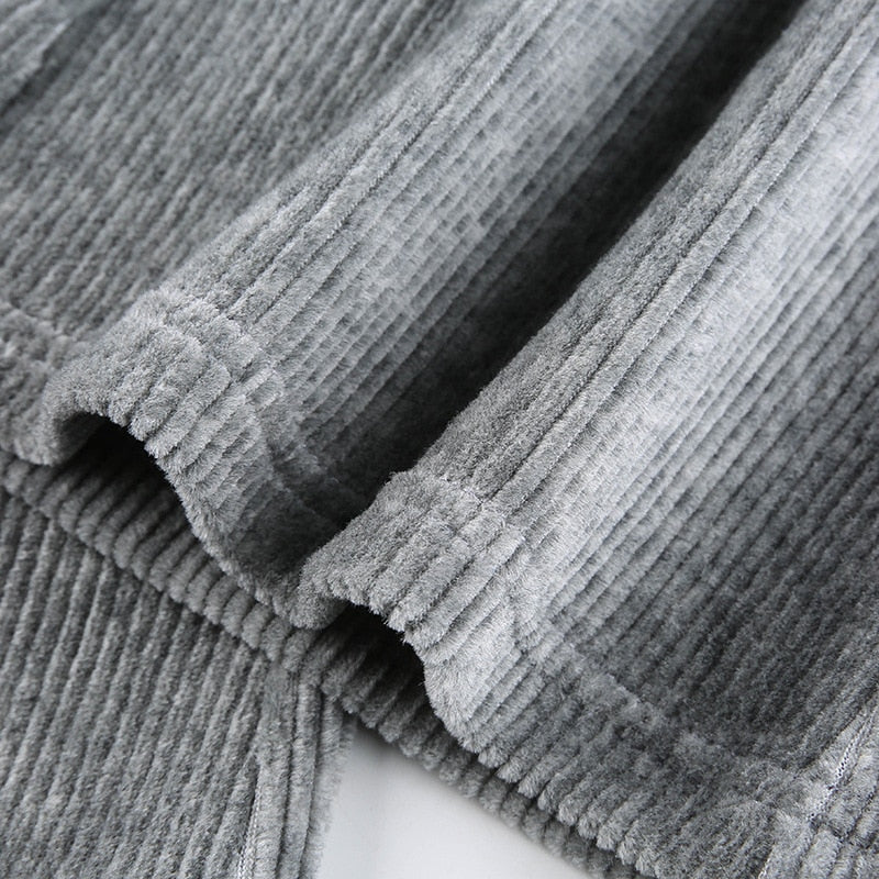 Skinny Casual Corduroy Trousers