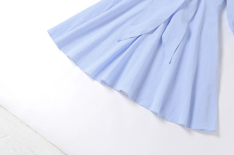 Puff Short Sleeve Mini Summer Dress