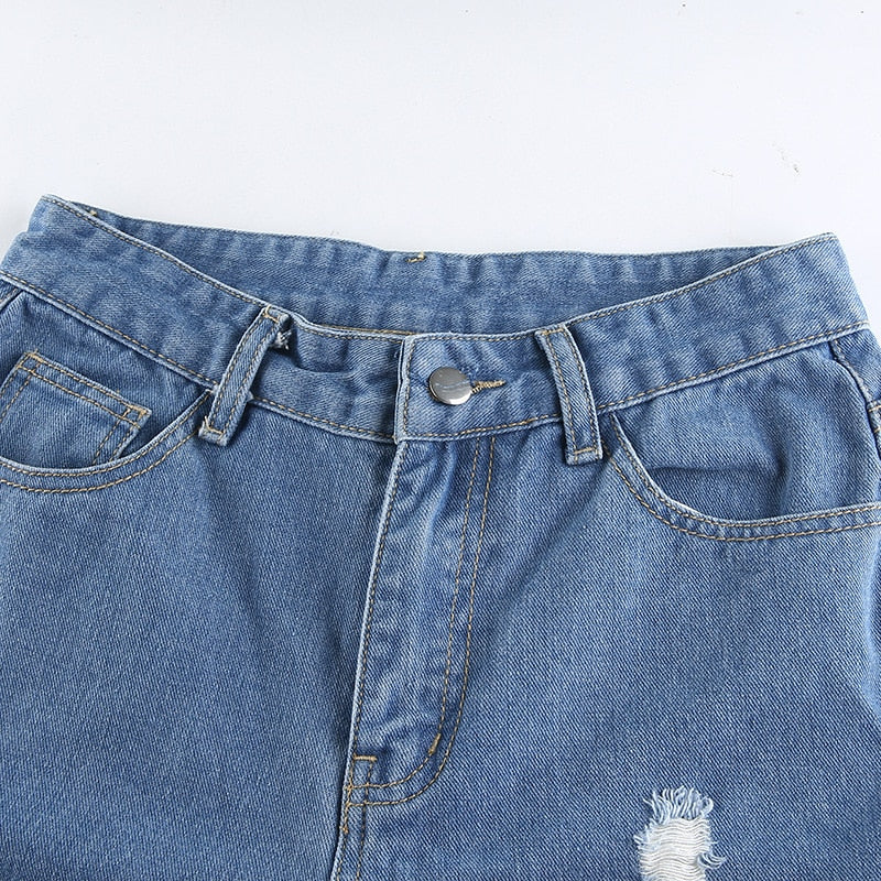 Ripped Baggy High waist Jeans