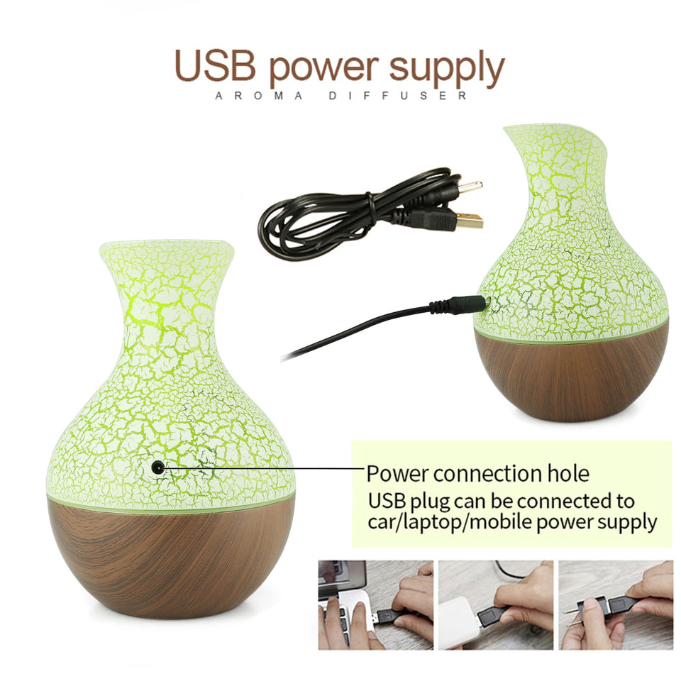 USB Mini LED Aroma Chic humidifier 130ml