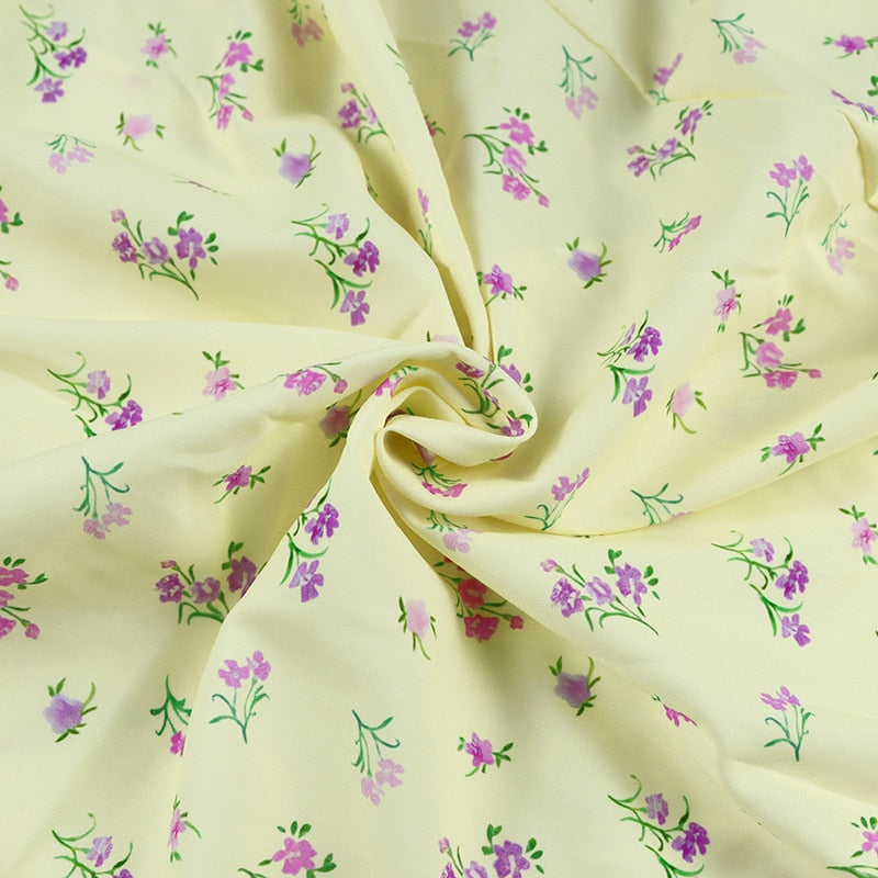 Floral Printed Split Dress