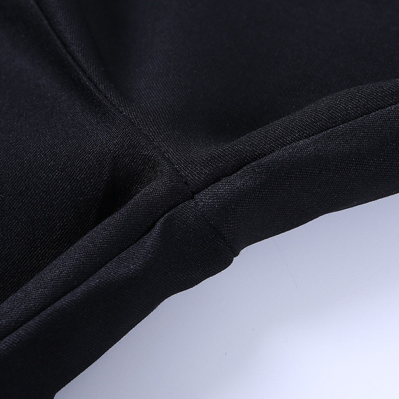 Slim Split Pencil Pants