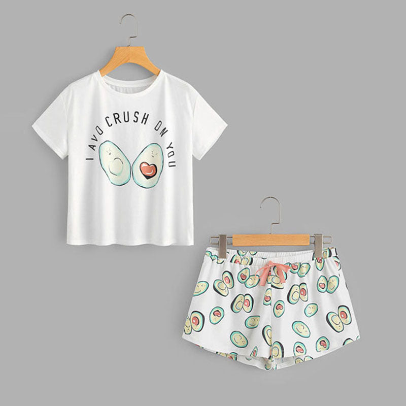 Avocado Pajama Set