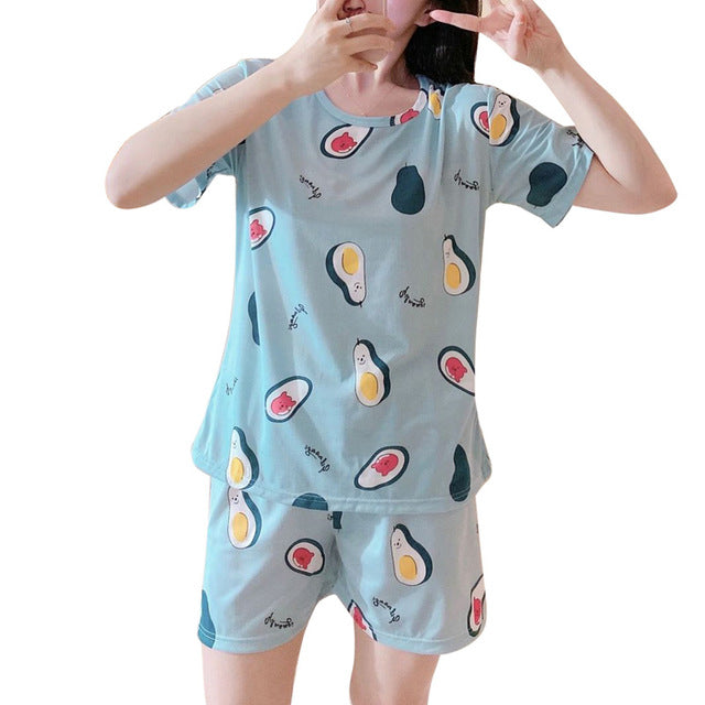 Avocado Pajama Set