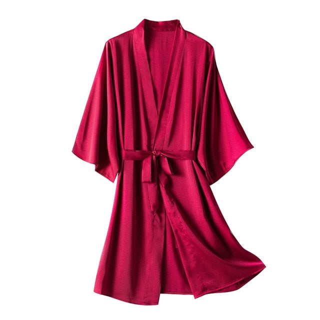 Satin Silk Pajama robe