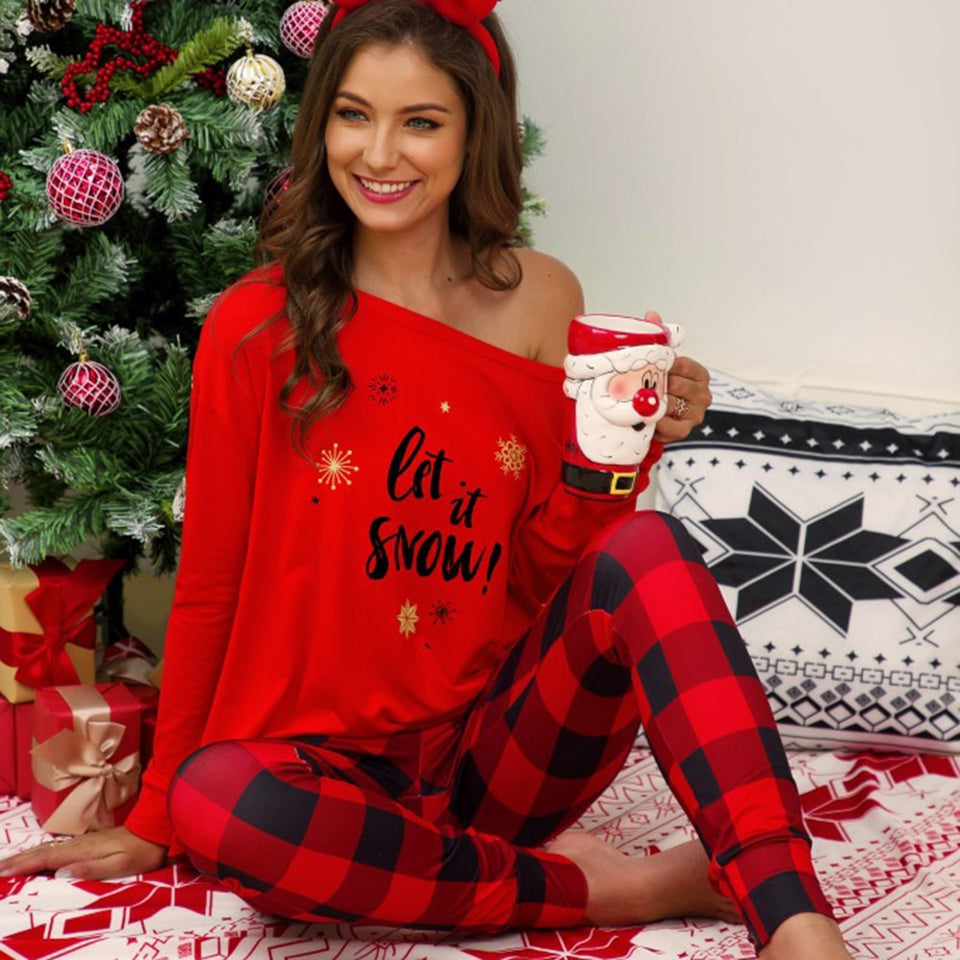 Christmas Festive Long Sleeve Pajama set